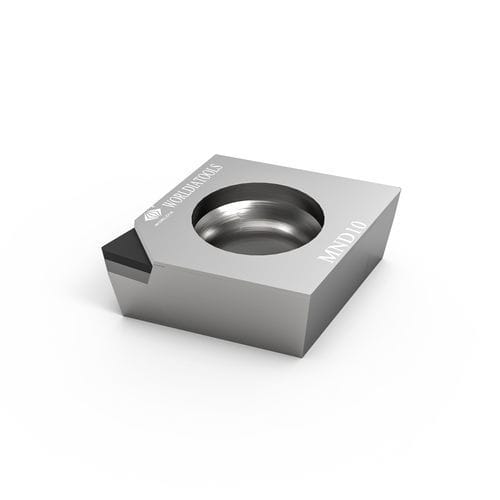 Plaquette de coupe amovible de tournage - CCGT 060202 - Beijing Worldia Diamond Tools Co., Ltd - en PCD / pour matériaux non-ferreux