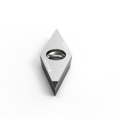 Plaquette de coupe amovible de tournage - VCGW 160408 - Beijing Worldia Diamond Tools Co., Ltd - en PCD / pour matériaux non-ferreux