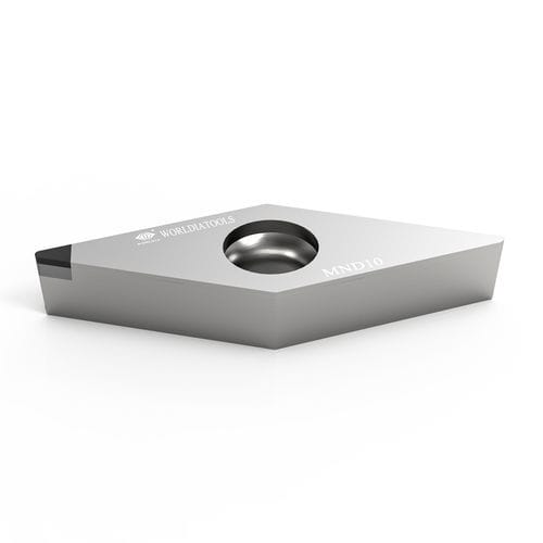 Plaquette de coupe amovible de tournage - VBGW 160404 - Beijing Worldia Diamond Tools Co., Ltd - en PCD / pour matériaux non-ferreux