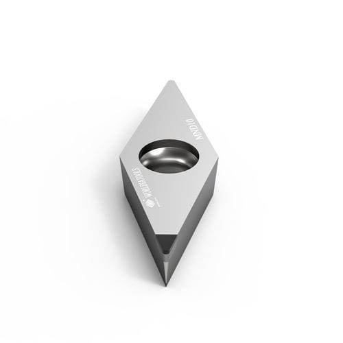 Plaquette de coupe amovible de tournage - VBGW 160408 - Beijing Worldia Diamond Tools Co., Ltd - en PCD / pour matériaux non-ferreux