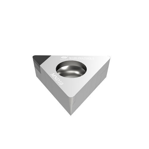 Plaquette de coupe amovible de tournage - TCGW 16T308 - Beijing Worldia Diamond Tools Co., Ltd - en PCD / pour matériaux non-ferreux