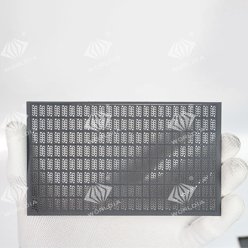 Électrode électrochimique au diamant dopé au bore - Beijing Worldia Diamond Tools Co., Ltd - de conductivité / sur niobium