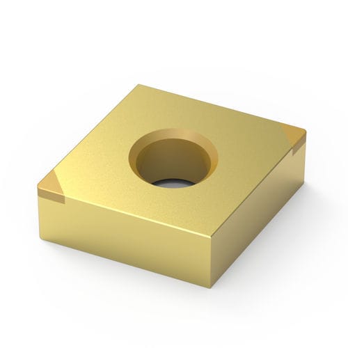 Plaquette de coupe de finition - CNGA - Beijing Worldia Diamond Tools Co., Ltd - CBN / avec revêtements PVD
