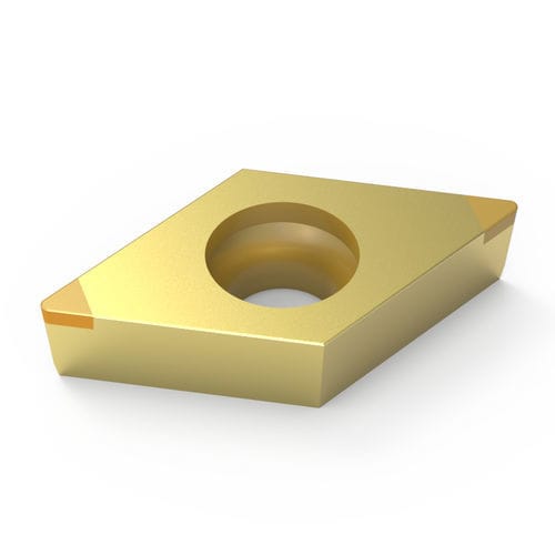 Plaquette de tournage CBN - DCGW - Beijing Worldia Diamond Tools Co., Ltd - pour acier / à grande vitesse / pour matériau difficile à usiner