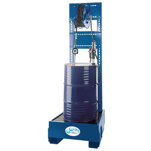 Station de distribution pour huile - 49718 - Ompi Srl - fixe / simple paroi