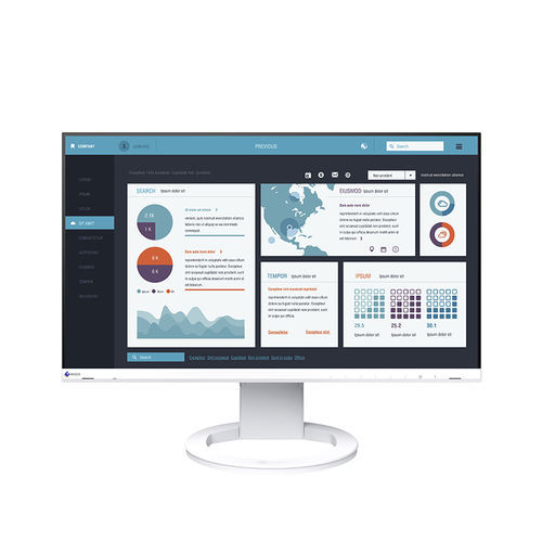 Moniteur LCD - EV2490 series - EIZO NANAO - IPS LCD / rétroéclairage à LED / 23.8"