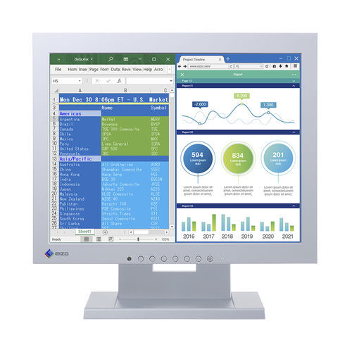 Moniteur LCD - S1504 series - EIZO NANAO - rétroéclairage à LED / numérique / 15"