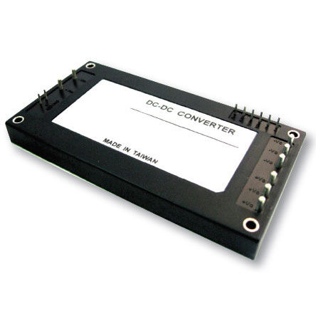 Convertisseur DC/DC à sortie simple - PFB400W series - Powerbox - régulé / plage de tension d'entrée 4:1 / à haute densité de puissance