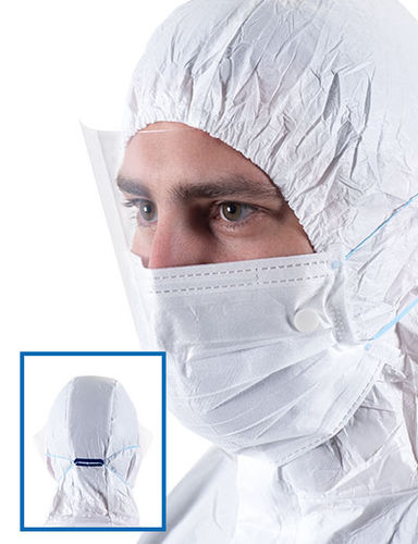 Visière de protection jetable - VFM210 series - BioClean - contre les produits chimiques / médicale