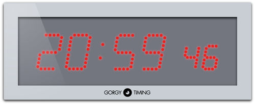 Horloge numérique - LEDI® 7.S - GORGY TIMING - à LED / synchronisée / murale