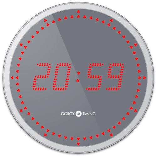 Horloge numérique - LEDI® 12.60 - GORGY TIMING - à LED / synchronisée / murale