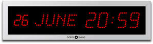 Horloge numérique - LEDICA® 7.M - GORGY TIMING - à LED / d'intérieur / synchronisée