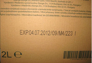 Encre pour impression jet d'encre - Diesel BIS P Series - Anser Coding Inc. - pour carton