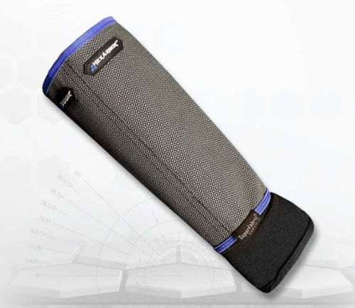 Manchette de protection de travail - AG10009S - HexArmor - anticoupure / en cuir / unisexe