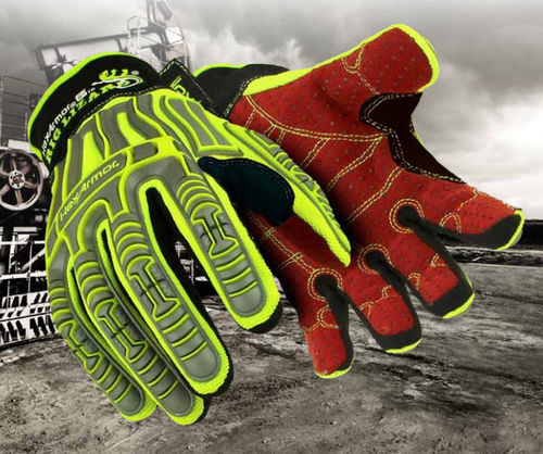 Gants de manutention - Rig Lizard® 2028 - HexArmor - antivibration / résistant à l'huile