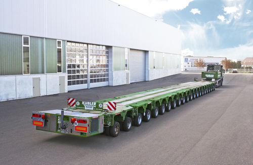 Chariot automoteur plus de 6 essieux - InterCombi PB - SCHEUERLE Fahrzeugfabrik GmbH - pour fortes charges