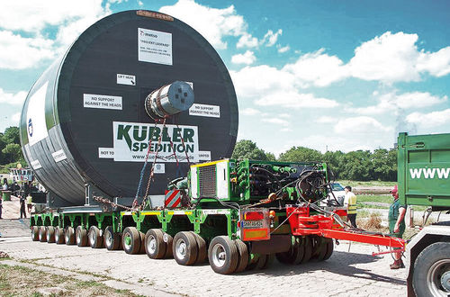 Chariot automoteur plus de 6 essieux - InterCombi  - SCHEUERLE Fahrzeugfabrik GmbH - pour fortes charges / modulaire
