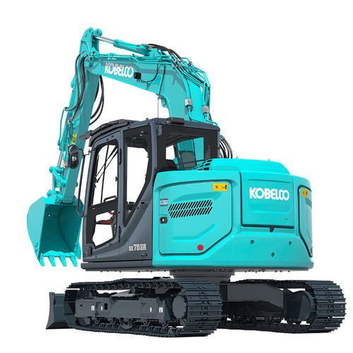 Pelleteuse intermédiaire - SK75SR-7 - Kobelco Cranes Co., Ltd. - sur chenilles / diesel / pour chantier de construction