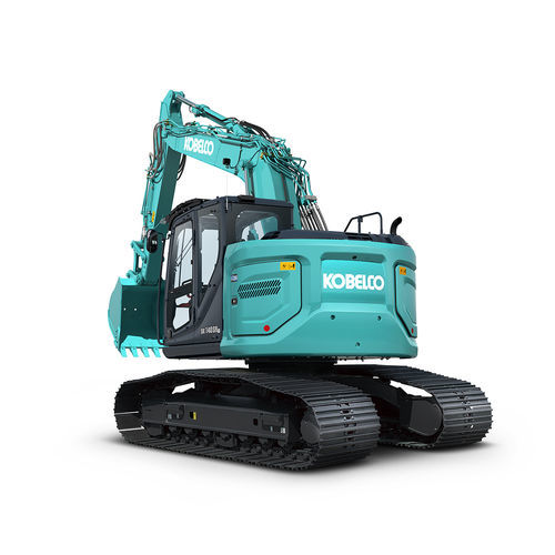 Pelleteuse intermédiaire - SK140SRL-7 - Kobelco Cranes Co., Ltd. - sur chenilles / diesel / pour chantier de construction