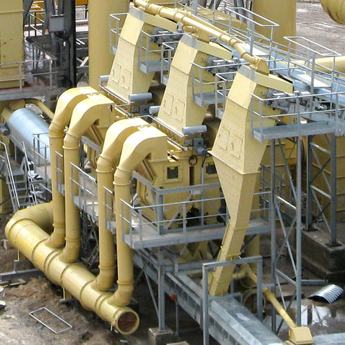 Séparateur de sable - Scheuch - à air / de process / à haut rendement