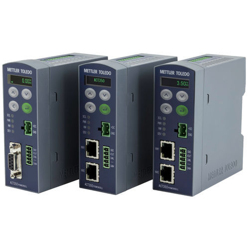Transmetteur de pesage numérique - ACT - METTLER TOLEDO - Ethernet / monté sur rail DIN / rapide