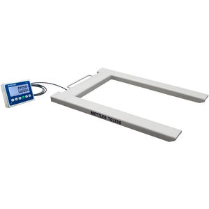 Pèse-palette en acier inoxydable - BSA236-1500 - METTLER TOLEDO - avec indicateur séparé / mobile