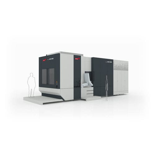 Centre d'usinage CNC 4-5 axes - Heckert HEC series - Starrag - vertical / avec table rotative / HSK-A 100