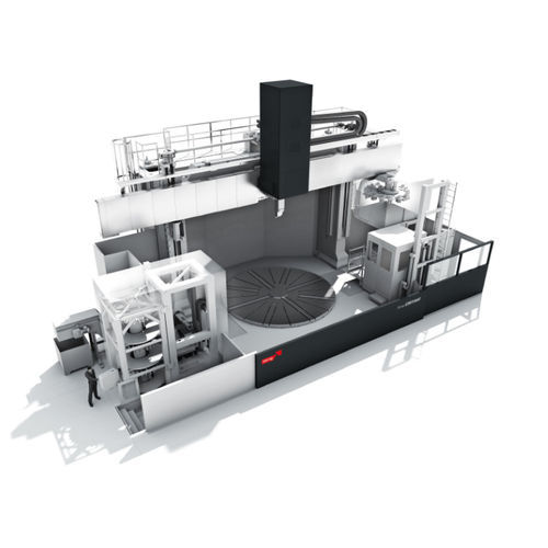 Tour CNC - Dörries VC series - Starrag - vertical / 3 axes / à double colonne