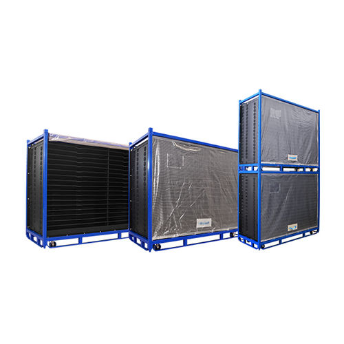 Système de rack de transport - Tecnicarton, S.L. - superposable / en métal