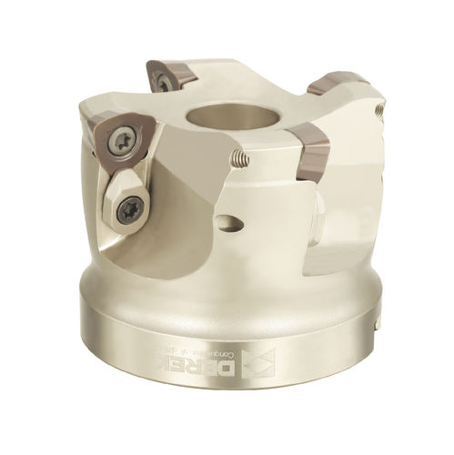 Fraise deux tailles - AJX series - Ningbo Derek Tools Co., Ltd - carbure monobloc / à plaquettes / d'ébauche