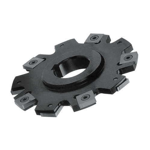 Fraise trois tailles - SDC series - Ningbo Derek Tools Co., Ltd - à plaquettes amovibles / à rainurer