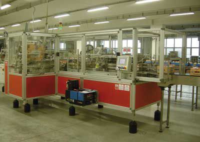 Ligne de conditionnement pour l'industrie agroalimentaire - ClientRIGHETTI - FMT - pour produits alimentaires / automatique