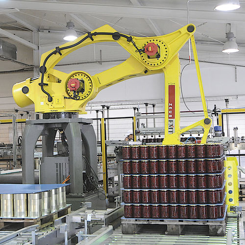 Palettiseur et dépalettiseur robotisé - Zeus - FMT - pour bouteilles / de canettes / pour palettes vides