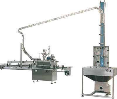 Alimentateur vertical - AV600 - FMT - pour capsuleuse / de bouchons / automatique