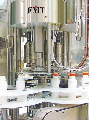 Remplisseuse boucheuse à piston - FMT - volumétrique / monobloc / rotative