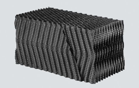 Bloc de garnissage en plastique - PLASdek® - Brentwood Europe GmbH - pour tour de refroidissement
