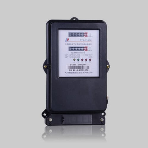 Compteur d'énergie électrique triphasé - DDSXS858  three-phase active and reactive meter - PEOPLE ELE. APPLIANCE GROUP CO., LTD. - mural / numérique