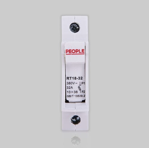 Fusible cylindrique - RT18 - PEOPLE ELE. APPLIANCE GROUP CO., LTD. - cartouche / Classe gG / de condensateurs