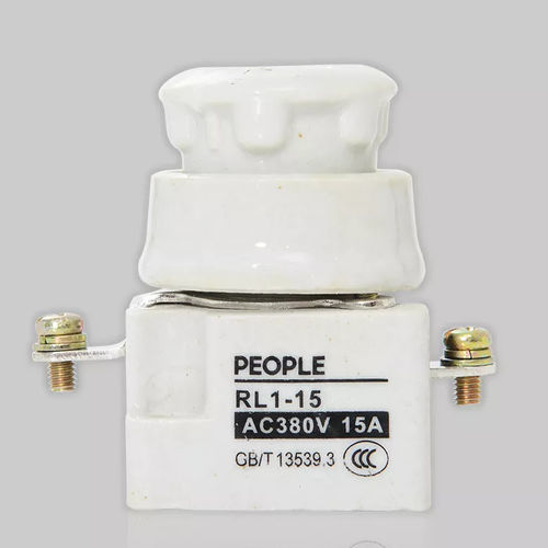 Fusible cylindrique - RL1  - PEOPLE ELE. APPLIANCE GROUP CO., LTD. - en céramique