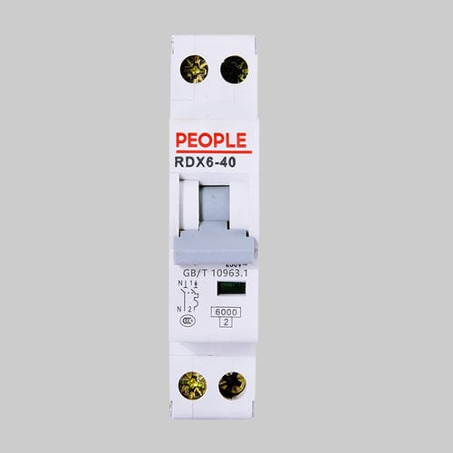 Disjoncteur magnéto-thermique - RDX6-40  - PEOPLE ELE. APPLIANCE GROUP CO., LTD. - contre les surintensités / AC / triphasé