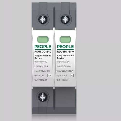 Parafoudre d'installation électrique - RDU8DC - PEOPLE ELE. APPLIANCE GROUP CO., LTD. - pour applications télécom / pour alimentation électrique / pour installation photovoltaïque