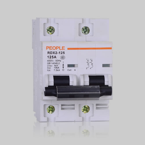 Disjoncteur contre les surintensités - RDX2-125 Series - PEOPLE ELE. APPLIANCE GROUP CO., LTD. - AC / contre les courts-circuits / miniature
