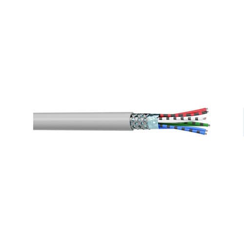 Câble électrique de données - MC22E - CAE GROUPE - à retardateur de flamme / blindé / multibrin