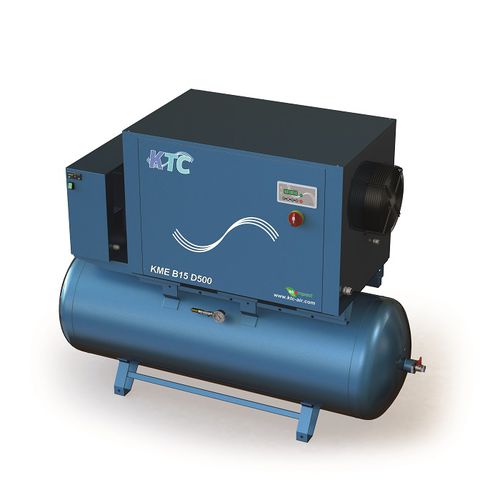 Compresseur à vis - KME B15-E 270-500 - KTC Srl - d'air / à moteur électrique / stationnaire