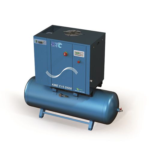 Compresseur à vis - KME C15 D500 - KTC Srl - d'air / à moteur électrique / stationnaire