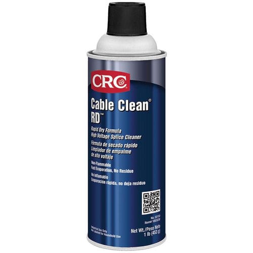 Aérosol nettoyant - 02150 - CRC Industries - pour câbles et chaines / non inflammable