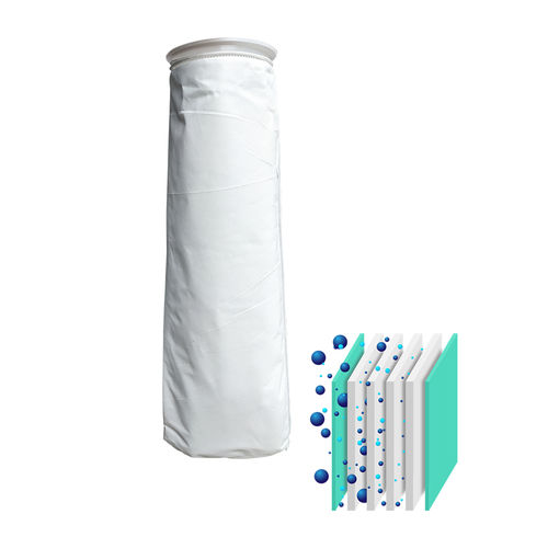 Poche filtrante pour liquides - QUALIPOCHE HE20 - Siebec - en polypropylène / en fibre / multicouche