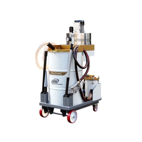 Aspirateur industriel - GOLDVAC 104 - Siebec - de liquides / triphasé / en acier inoxydable