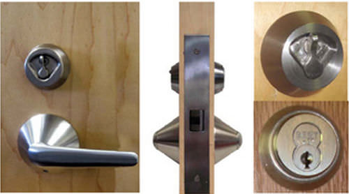 Serrure à clé - BEST Access systems - pour porte / avec anti-enfermement / de sécurité