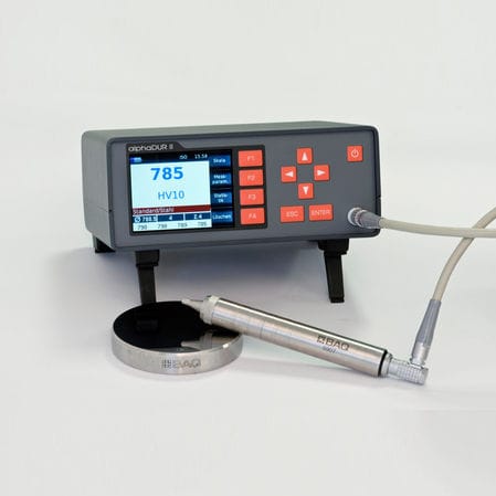 Duromètre à ultrasons - UCI alphaDUR II SPS - BAQ GmbH - Vickers / de paillasse / portable
